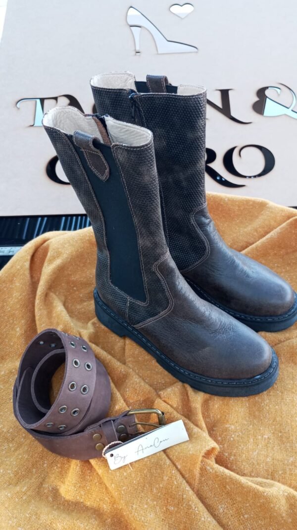 Bota urbana con suela baja deportiva - Imagen 3