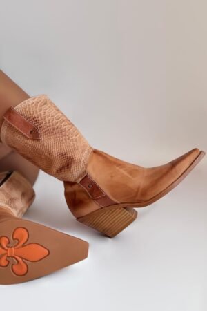 Botas tejanas de caña media-alta